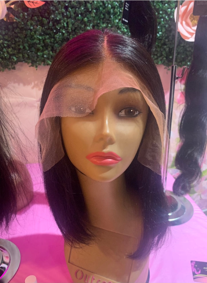 Brazilian straight Bob Lace Frontal Wig